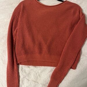 Wild Fable Women's Rust Knit Sweater